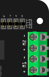 Fig4: PWM Motor Control Pin Allocation
